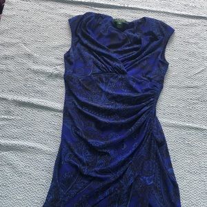 Very formal blue dress